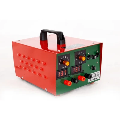 שנאי מ-220V ל-12V ל-2 מנערות כולל וסת מהירות