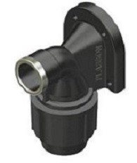 זוית קיר לחיבור ברז גן פלסאון 20-"1/2